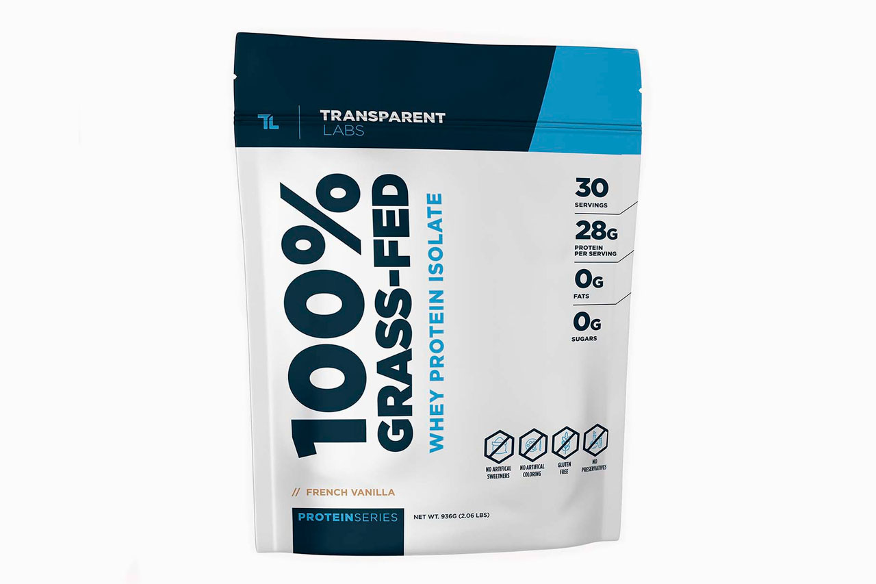 Transparent Labs 100% Grass-Fed Whey Protein